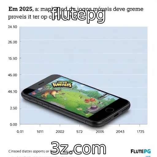 Crescimento do mercado de jogos móveis em 2025 - flutepg